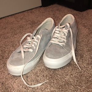Gray Suede Vans